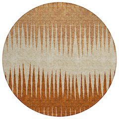 Chantille ACN886 Orange 8' x 8' Rug