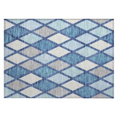 Chantille ACN887 Blue 1'8" x 2'6" Rug