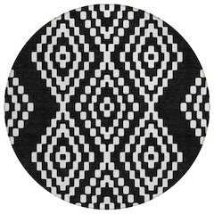 Chantille ACN891 Black 8' x 8' Rug