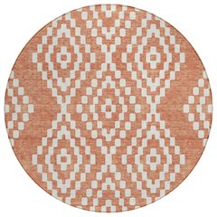 Chantille ACN891 Orange 8' x 8' Rug