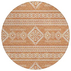Chantille ACN901 Orange 8' x 8' Rug