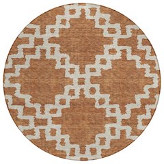 Chantille ACN902 Orange 8' x 8' Rug