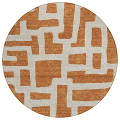 Chantille ACN903 Orange 8' x 8' Rug