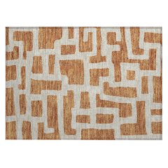 Chantille ACN903 Orange 1'8" x 2'6" Rug