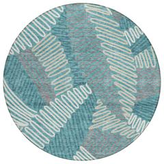 Chantille ACN904 Teal 8' x 8' Rug