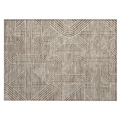 Chantille ACN917 Brown 1'8" x 2'6" Rug