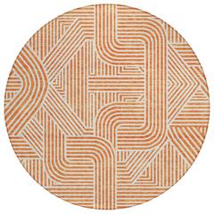 Chantille ACN917 Orange 8' x 8' Rug