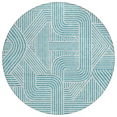Chantille ACN917 Teal 8' x 8' Rug