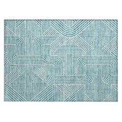 Chantille ACN917 Teal 1'8" x 2'6" Rug
