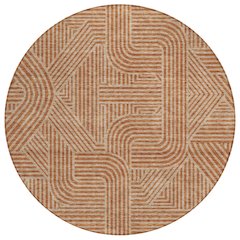 Chantille ACN917 Orange 8' x 8' Rug