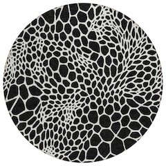 Chantille ACN919 Black 8' x 8' Rug