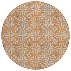 Chantille ACN930 Orange 8' x 8' Rug