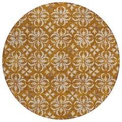 Chantille ACN930 Orange 8' x 8' Rug