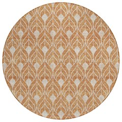 Chantille ACN931 Orange 8' x 8' Rug