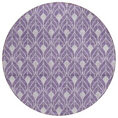 Chantille ACN931 Purple 8' x 8' Rug