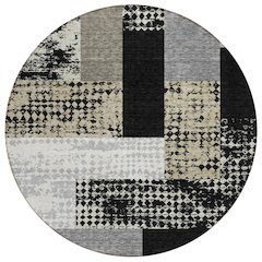 Chantille ACN941 Black 8' x 8' Rug