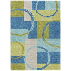 Chantille ACN943 Blue 2'6" x 3'10" Rug