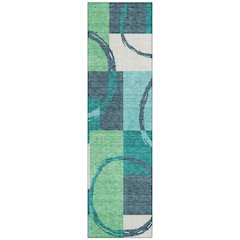 Chantille ACN943 Teal 2'3" x 7'6" Rug