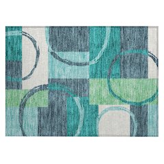 Chantille ACN943 Teal 1'8" x 2'6" Rug
