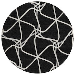 Chantille ACN948 Black 8' x 8' Rug
