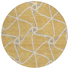 Chantille ACN948 Gold 8' x 8' Rug