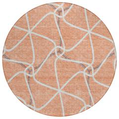 Chantille ACN948 Orange 8' x 8' Rug