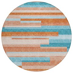 Chantille ACN956 Orange 8' x 8' Rug