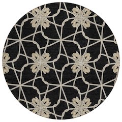 Chantille ACN958 Black 8' x 8' Rug