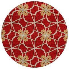 Chantille ACN958 Orange 8' x 8' Rug