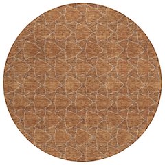 Chantille ACN960 Orange 8' x 8' Rug