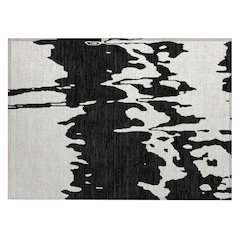 Chantille ACN961 Black 1'8" x 2'6" Rug