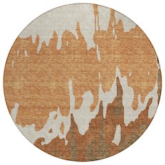Chantille ACN961 Orange 8' x 8' Rug