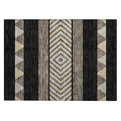 Chantille ACN965 Black 1'8" x 2'6" Rug