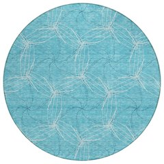 Chantille ACN968 Teal 8' x 8' Rug