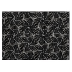Chantille ACN968 Black 1'8" x 2'6" Rug