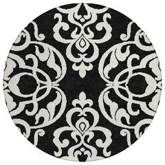 Chantille ACN973 Black 8' x 8' Rug