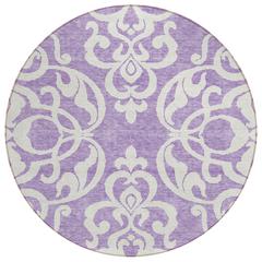 Chantille ACN973 Purple 8' x 8' Rug