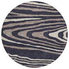 Chantille ACN974 Black 8' x 8' Rug