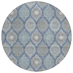 Chantille ACN976 Blue 8' x 8' Rug