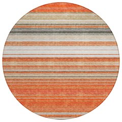 Chantille ACN979 Orange 8' x 8' Rug