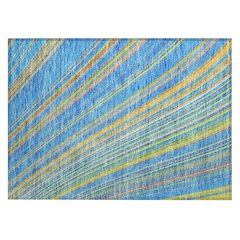 Chantille ACN981 Blue 1'8" x 2'6" Rug