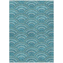Chantille ACN984 Teal 2'6" x 3'10" Rug