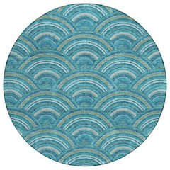 Chantille ACN984 Teal 8' x 8' Rug