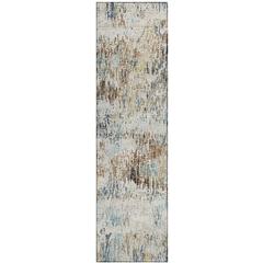 Indoor/Outdoor Accord AAC31 Moody Washable 2'3" x 7'6" Runner Rug