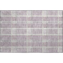 Premium Machine Washable Mayfield AMF1000 Lavender 1'8" x 2'6" Rug