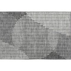 Premium Machine Washable Mayfield AMF1001 Charcoal 1'8" x 2'6" Rug