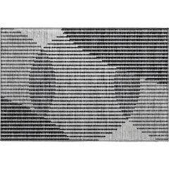 Premium Machine Washable Mayfield AMF1001 Gray 1'8" x 2'6" Rug
