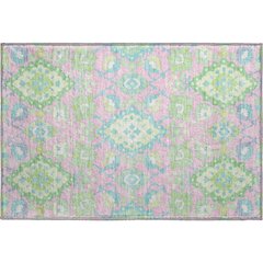 Premium Machine Washable Mayfield AMF1002 Pink 1'8" x 2'6" Rug