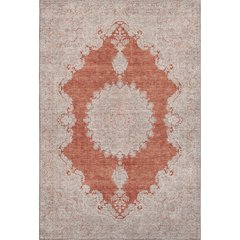 Premium Machine Washable Mayfield AMF1003 Rust 2'6" x 3'10" Rug