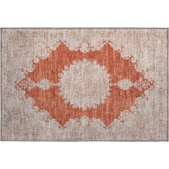 Premium Machine Washable Mayfield AMF1003 Rust 1'8" x 2'6" Rug